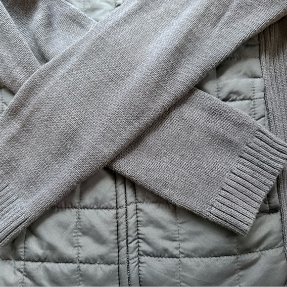 Croft & Barrow Dark Blue Quilted Sweater - Picture 7 of 10